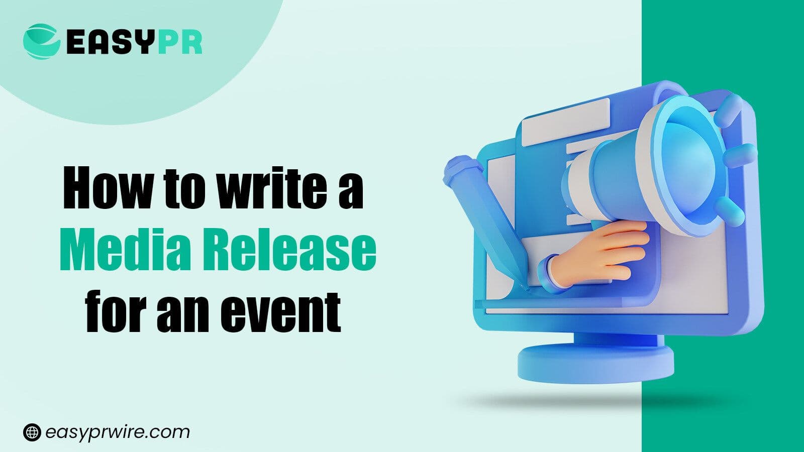 How to write a media release for an event