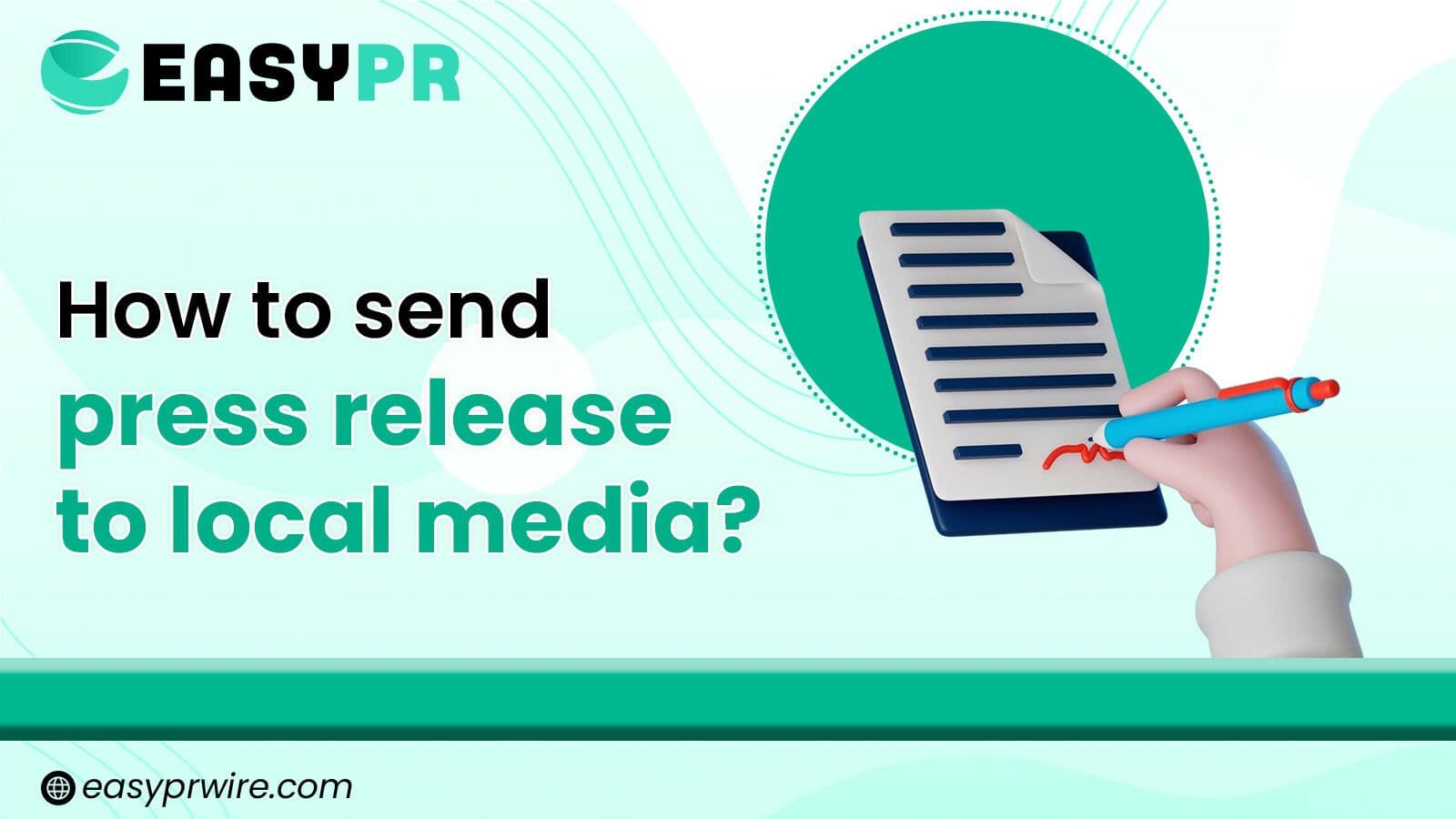 How to send press release to local media